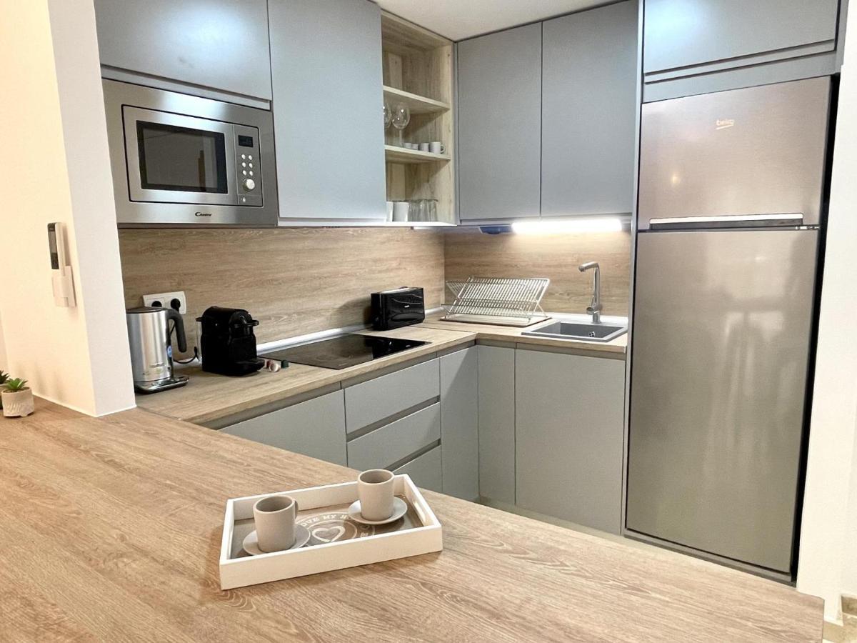 Apartbeach Michelangelo De Luxe Climatizado Y Junto Playa 08 Σαλού Εξωτερικό φωτογραφία