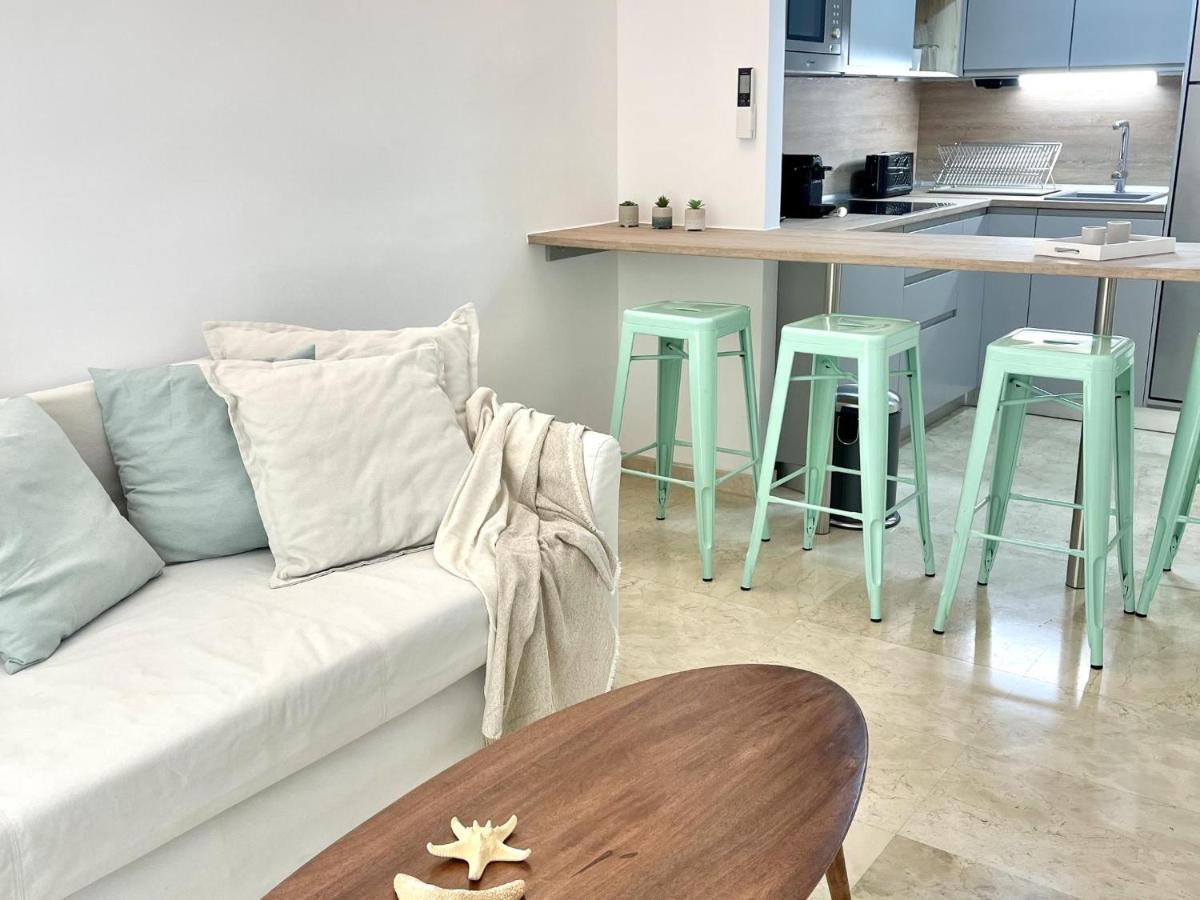 Apartbeach Michelangelo De Luxe Climatizado Y Junto Playa 08 Σαλού Εξωτερικό φωτογραφία