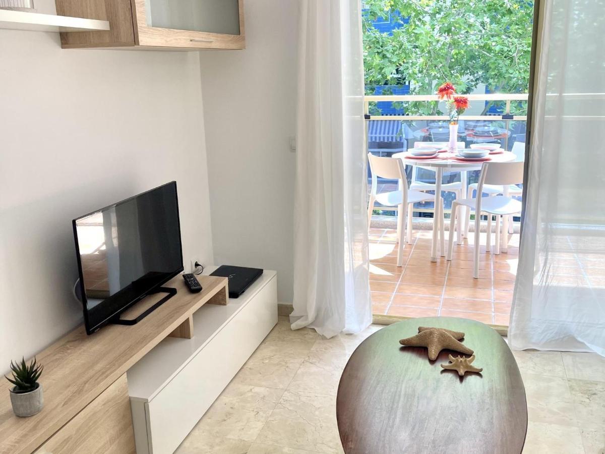 Apartbeach Michelangelo De Luxe Climatizado Y Junto Playa 08 Σαλού Εξωτερικό φωτογραφία