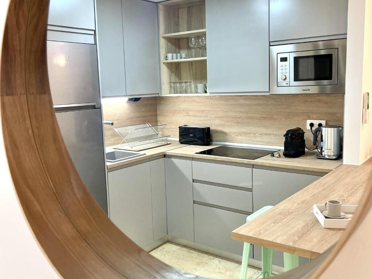 Apartbeach Michelangelo De Luxe Climatizado Y Junto Playa 08 Σαλού Εξωτερικό φωτογραφία