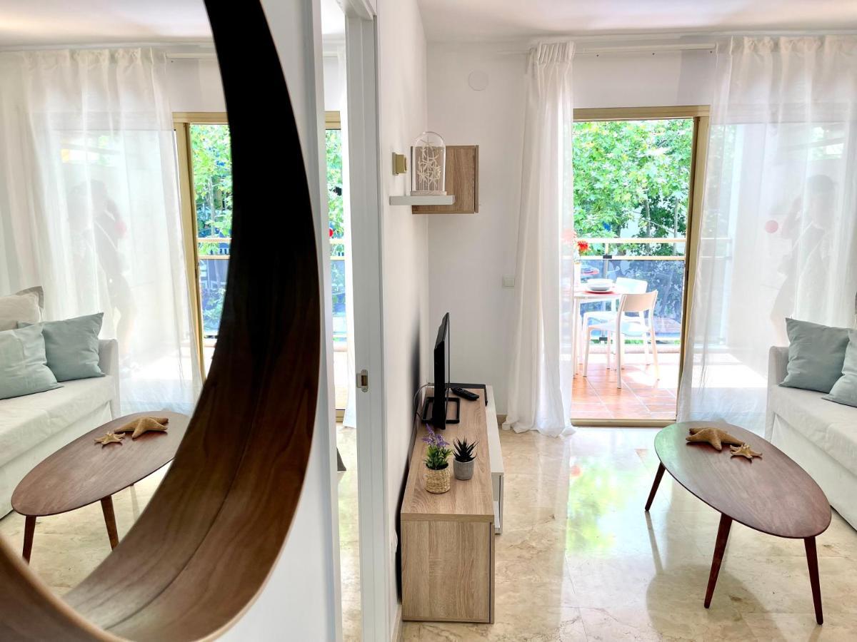 Apartbeach Michelangelo De Luxe Climatizado Y Junto Playa 08 Σαλού Εξωτερικό φωτογραφία