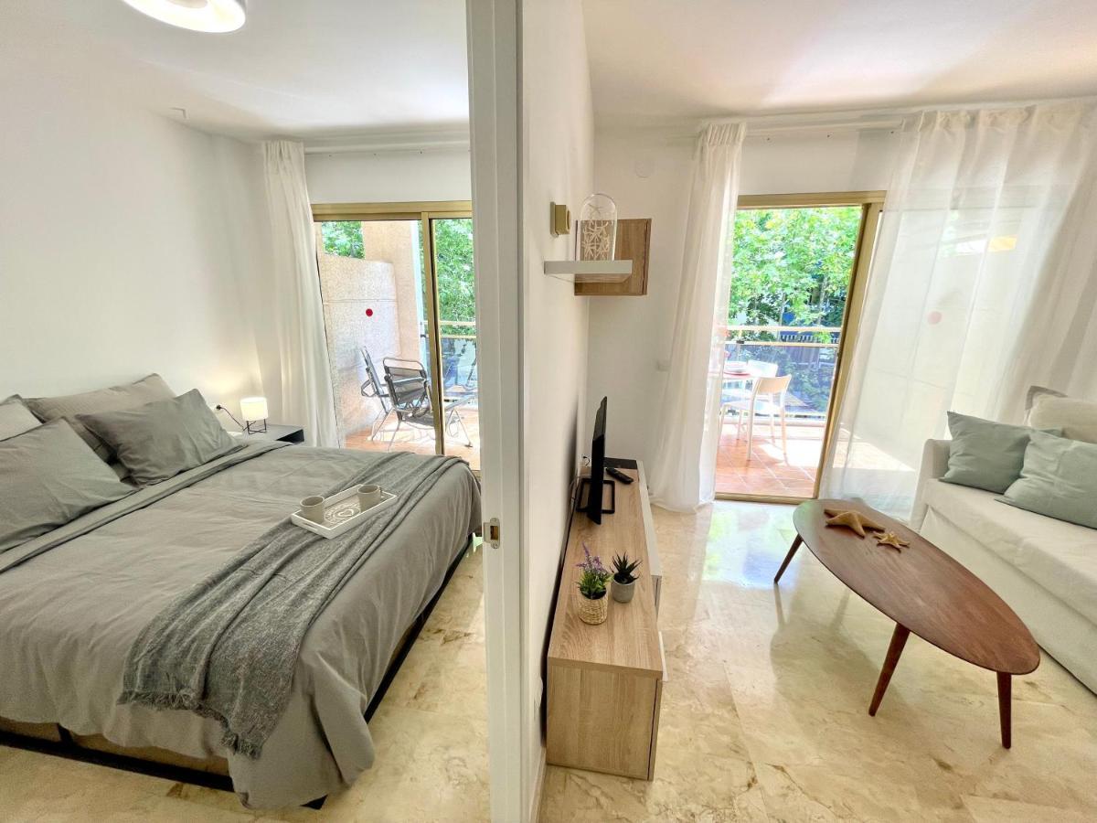 Apartbeach Michelangelo De Luxe Climatizado Y Junto Playa 08 Σαλού Εξωτερικό φωτογραφία